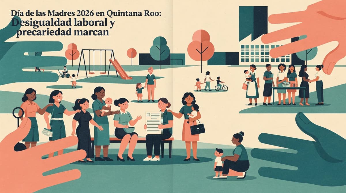Día de las Madres 2026 en Quintana Roo: Desigualdad laboral y precariedad marcan la celebración