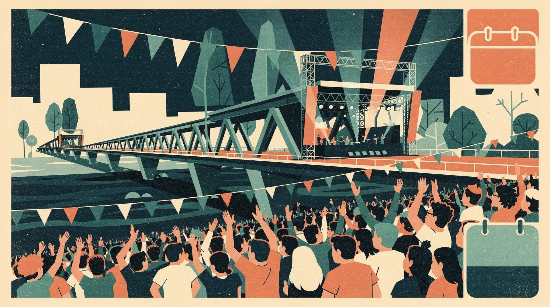 Concierto de Morat en Puente Vehicular Nichupté atrae a más de 20 mil personas