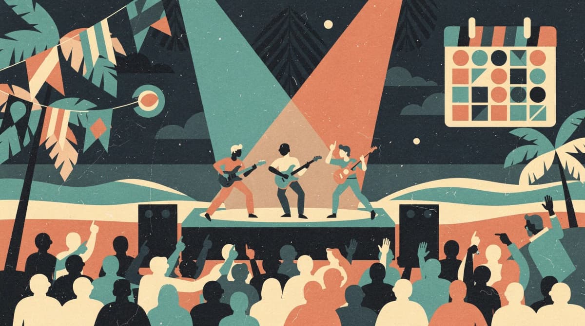 Easy and Tropical Machine, con exintegrantes de Los Aguas Aguas, enciende Playa del Carmen